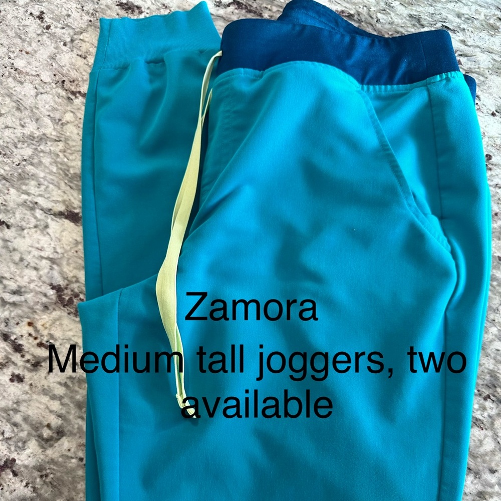 Figs teal women’s joggers